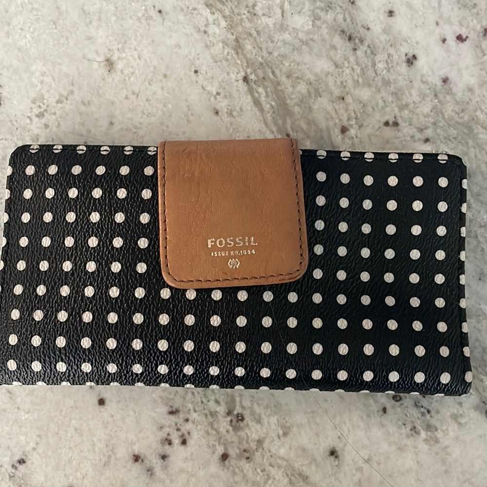 Fossil Polka Dot Wallet